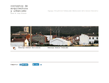 Tablet Screenshot of contextosdearquitectura.com